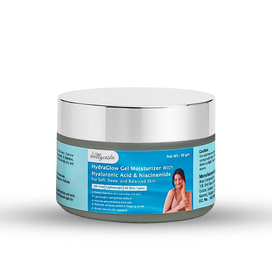 HydraGlow Gel Moisturizer with Hyaluronic Acid & Niacinamide – 50g