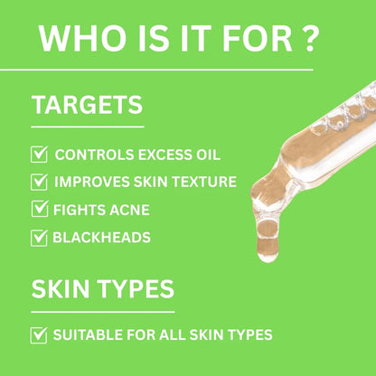 Wellycosta 2% Salicylic Acid Face Serum – Clarify, Unclog, Control Acne (30ml)
