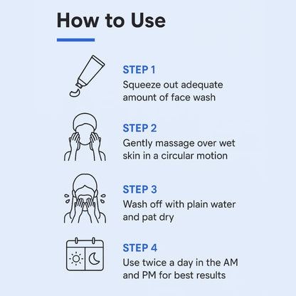 Salicylic Acid Face Wash – Deep Clean for Acne-Prone & Oily Skin (100ml)