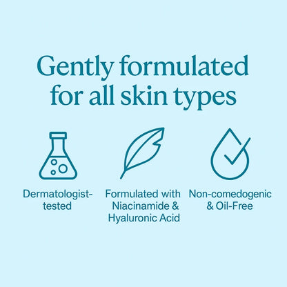 HydraGlow Gel Moisturizer with Hyaluronic Acid & Niacinamide – 50g
