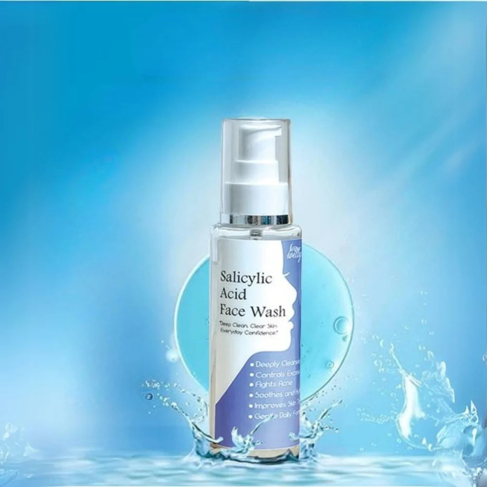 Salicylic Acid Face Wash – Deep Clean for Acne-Prone & Oily Skin (100ml)